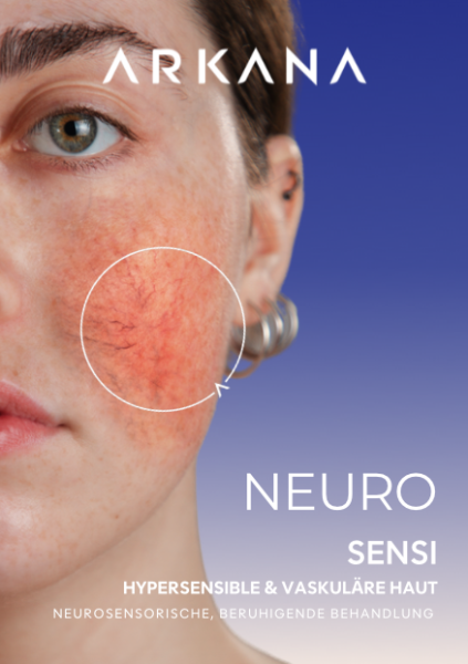 A5 Flyer "Neuro Sensi - Hypersensible & vaskuläre Haut" 25 Stk.